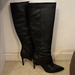 Nine West Black Heeled Boots